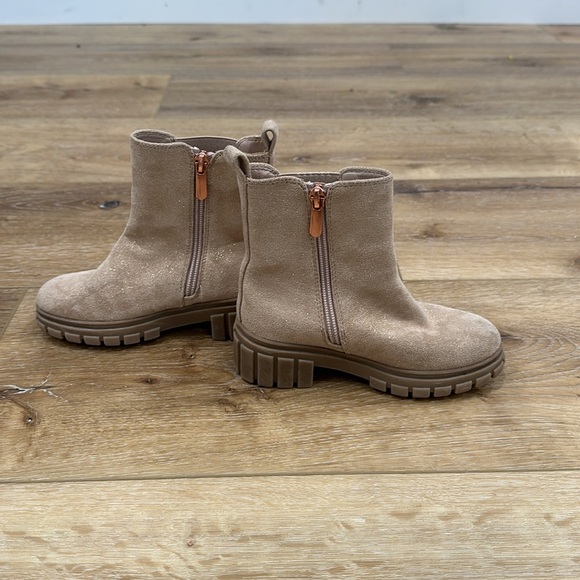 Cupcake Couture Lil Cora Chelsea Boots in Blush - Size 10 - Picture 9 of 11